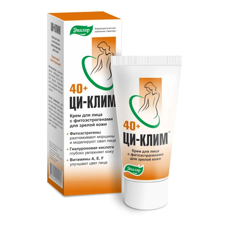 EVALAR CI-KLIM kremas veidui, 50 ml, 1 vnt.