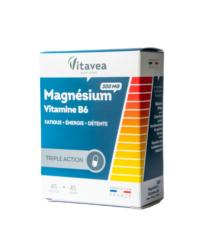 Vitavea Magnis + vitaminas B6 45 kapsulės