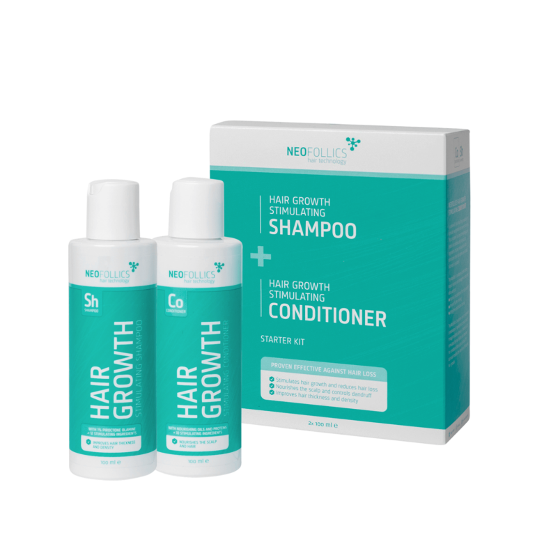 Neofollics Hair Growth Shampoo & Conditioner Starter Kit (2 × 100 ml) – Kelioninis rinkinys plaukų augimui ir galvos odos sveikatai