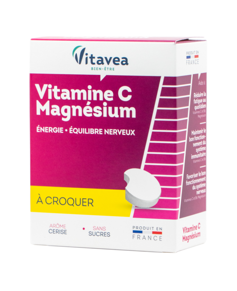 Vitavea Vitaminai C, B6 ir magnis