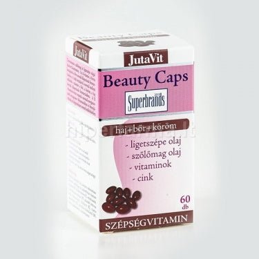 Beauty caps, 60 tablečių kaina