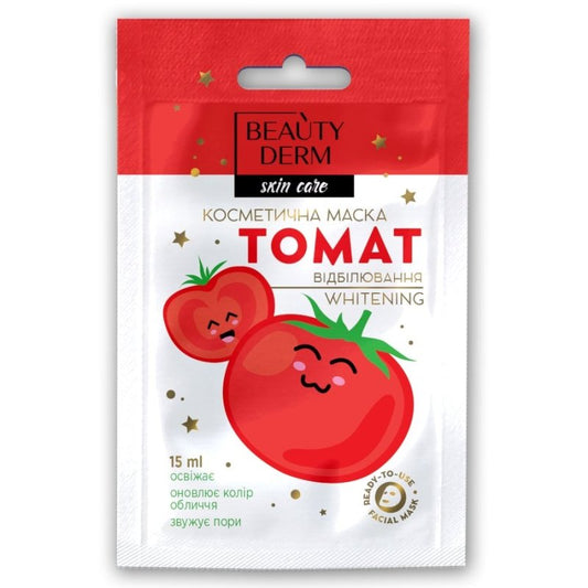 BEAUTYDERM Kosmetine kauke sviesinanti “Pomidoras”, 15 ml kaina