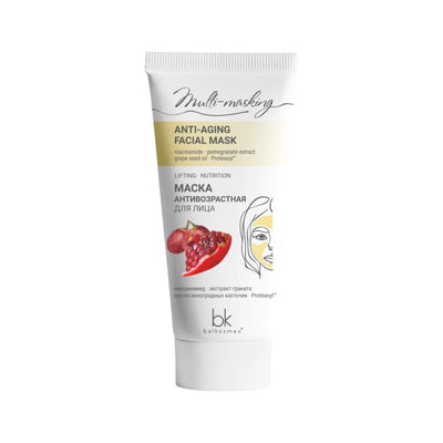 BELKOSMEX Multi-masking Senejima stabdanti veido kauke, 60 g kaina