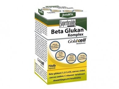 Beta Glukan komplex, 70 tablečių kaina