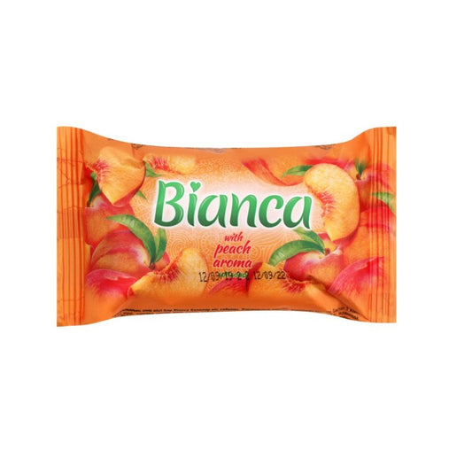 BIANCA Vaikiskas tualetinis muilas su persiku aromatu, 140 g kaina