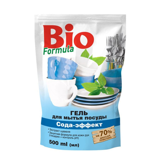 "Bio Formula" Indu plovimo balzamas "Su sodos efektu" 500ml kaina