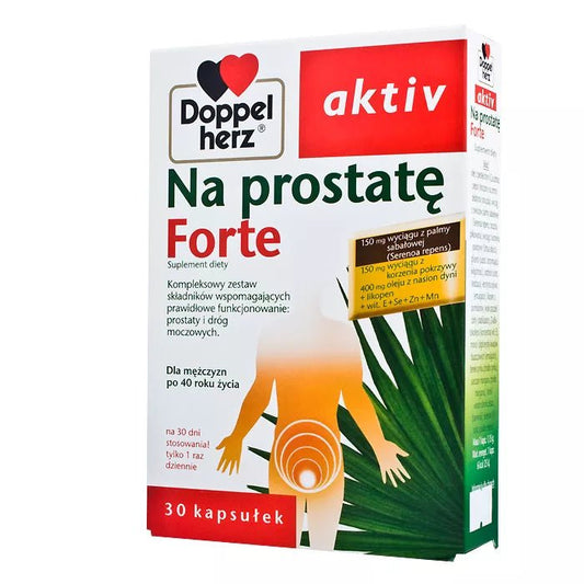 Doppelherz Aktiv Prostatos Forte, 30 tablečių kaina