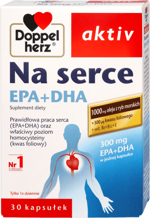 ERA+ DHA širdžiai, 30 tablečių kaina