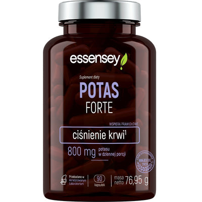 Essensey Potassium Forte 800 mg - 90 kapsulių