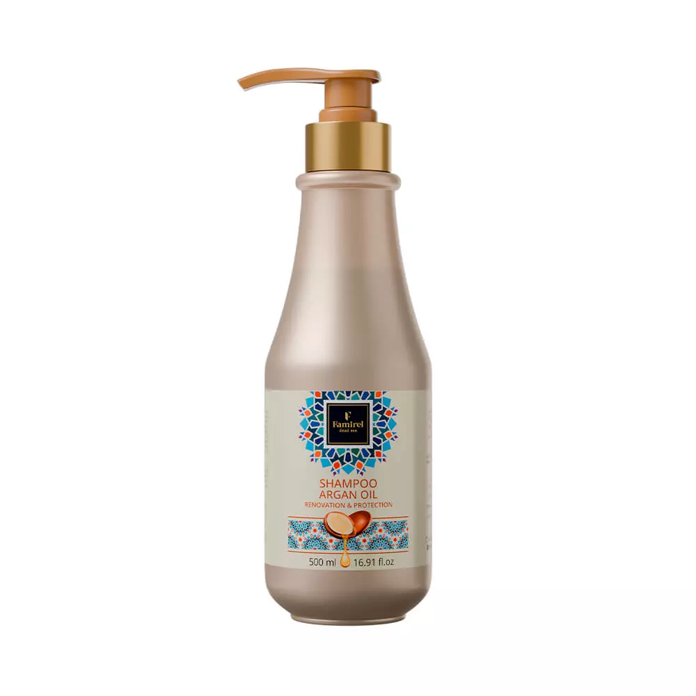 Famirel Argan Oil šampūnas su argano aliejumi, 500 ml