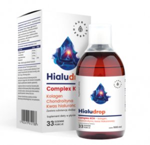 Hialudrop Complex KCH, Kalogenas+Chondroitinas+Hialurono rūgštis, 500 ml kaina