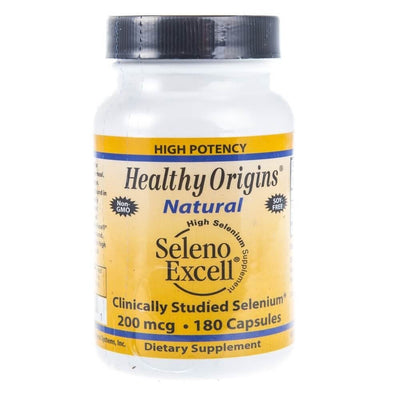 Healthy Origins Seleno Excell 200 mcg - 180 kapsulių