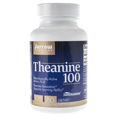 Jarrow Formulas Theanine 100 mg - 60 kapsulių