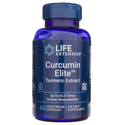 Life Extension Curcumin Elite™ ciberžolės ekstraktas - 60 kapsulių