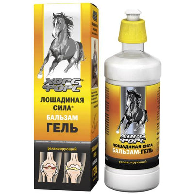 Lošadinaja Sila raumenis atpalaiduojantis gelis-balzamas kūnui, 500 ml