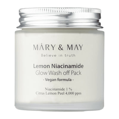 Mary&May šviesinanti molio kaukė Lemon Niacinamide Glow - 125 g