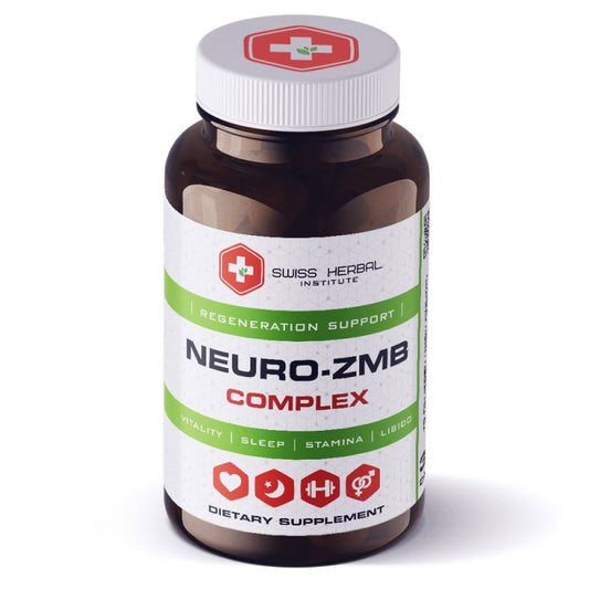 NEURO-ZMB COMPLEX, Swiss Herbal, 60 kapsulių kaina