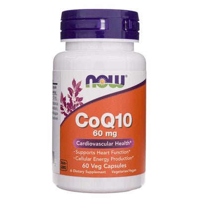 Now Foods CoQ10 60 mg - 60 kapsulių