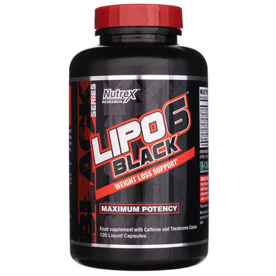 Nutrex Research Lipo 6 Black - 120 kapsulių