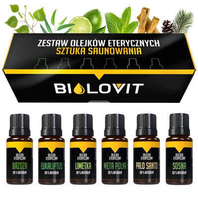 Bilovit eterinių aliejų rinkinys - Sauningo menas