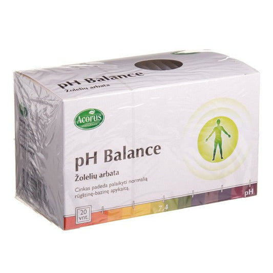 pH Balance, Žolelių arbata, 20 vnt kaina