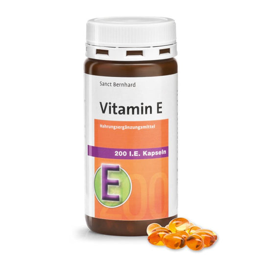 SANCT BERNHARD Vitaminas E 200 I.U., 240 kapsulių kaina