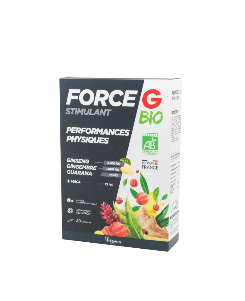 Vitavea Force G Stimulant BIO 20 ampulių
