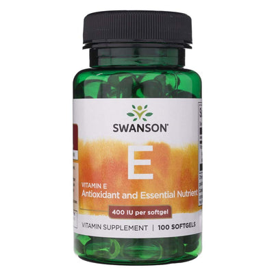 Swanson natūralus vitaminas E 400 TV - 100 kapsulių