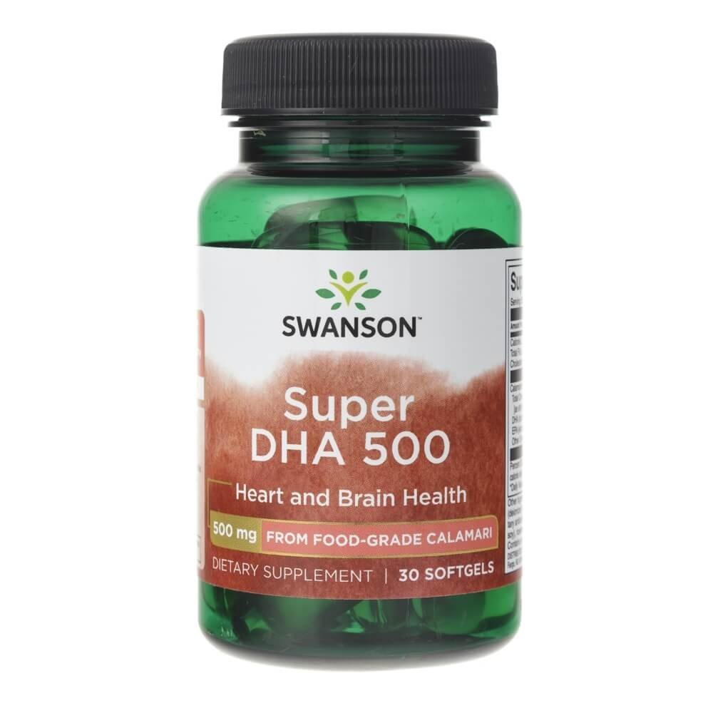 Swanson Super DHA 500 - 30 kapsulių