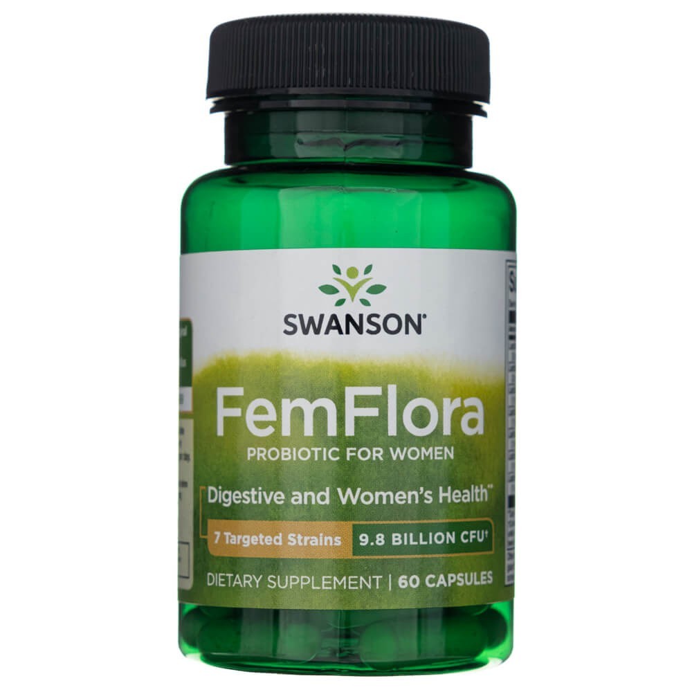 Swanson FemFlora probiotikas moterims - 60 kapsulių