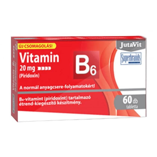 Vitaminas B6, 60 tablečių kaina
