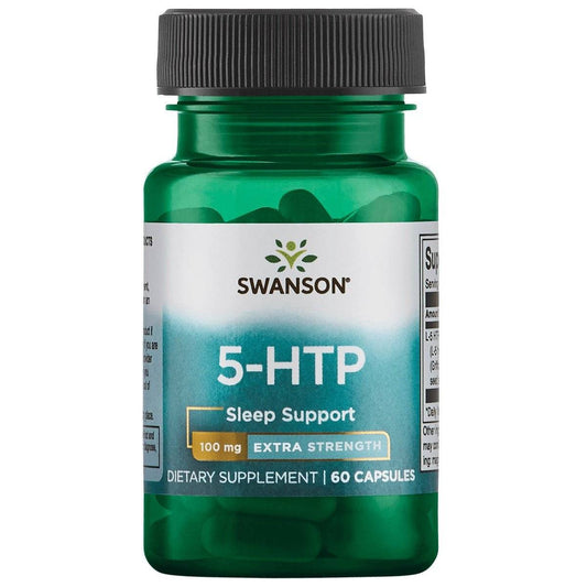 SWANSON 5-HTP, 100 mg, 60 kapsulių - Sveikata1Maisto PapildasSwansonSveikata1
