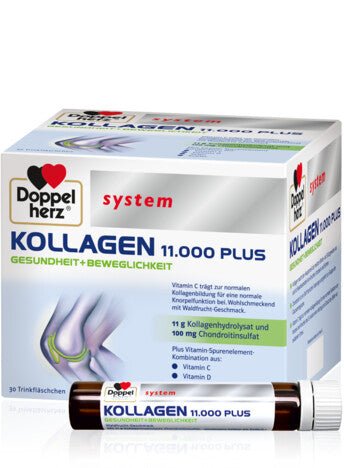 DOPPELHERZ SYSTEM KOLLAGEN 11.000 PLUS Sąnariams kaina