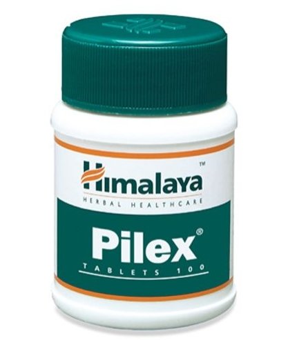 Himalaya Pilex 100 tab kaina