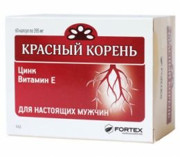 Krasnyj koren (Raudonoji šaknis) 60 tablečių kaina