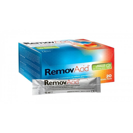 Remov Acid nuo skrandžio rūgštingumo, 20 paketėlių kaina