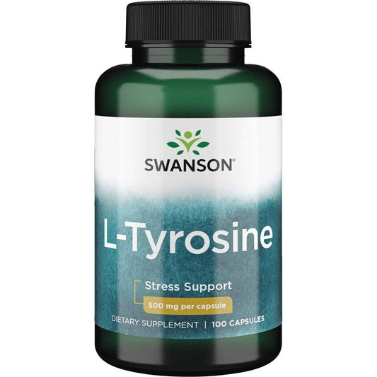 Swanson L - TIROZINAS 500 mg, 100 Kapsulių kaina