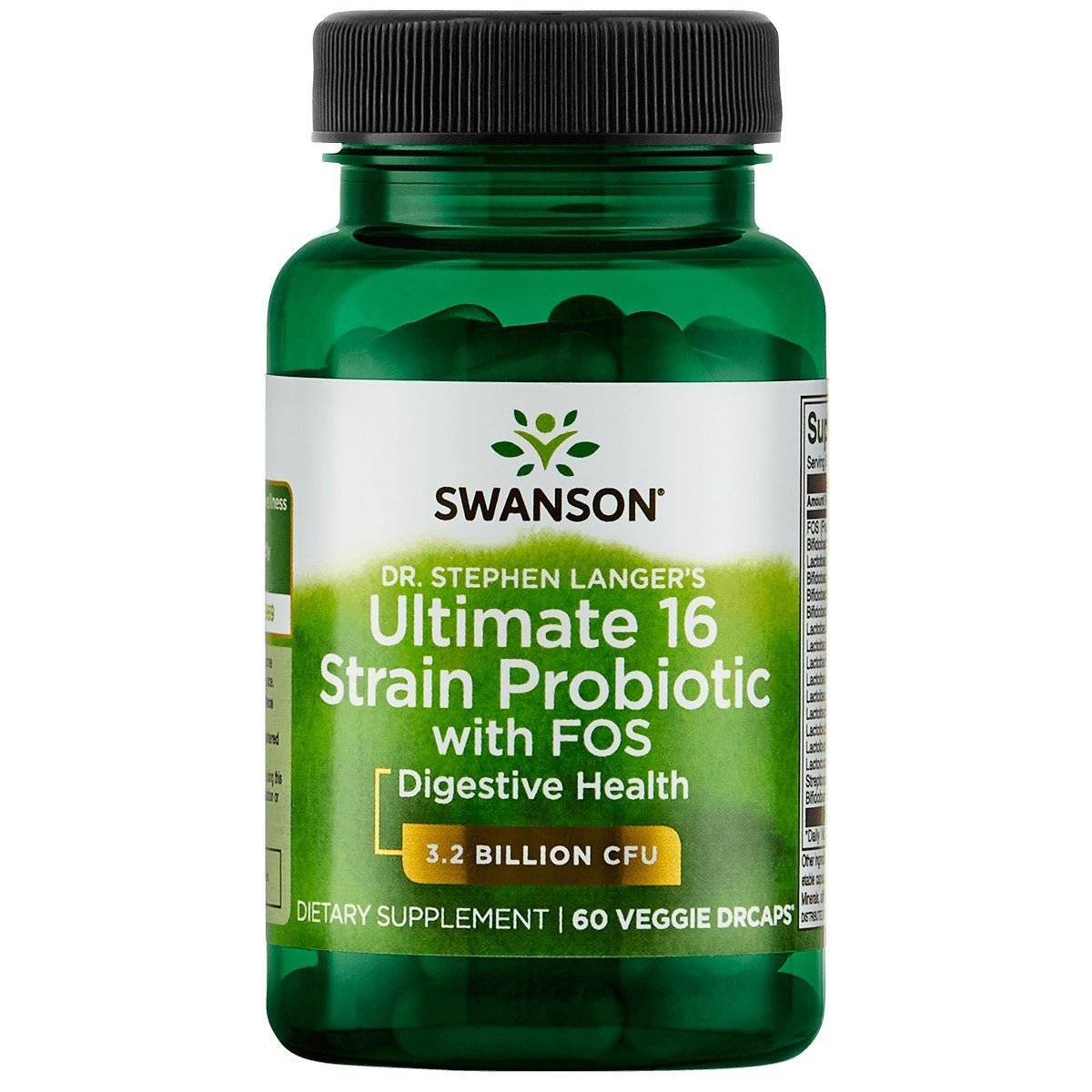 Swanson Probiotikai 16 - 60 Kapsulių kaina