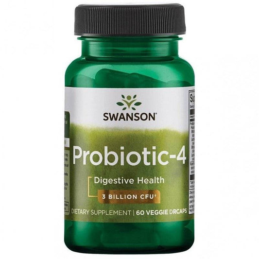 Swanson Probiotikai 4 - 60 Kapsulių kaina