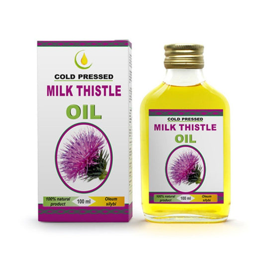 Tikrojo margainio aliejus, Milk Thistle Oil 100ml kaina