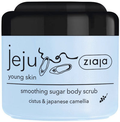 Ziaja Jeju Young Skin cukraus kūno šveitiklis, 200 ml