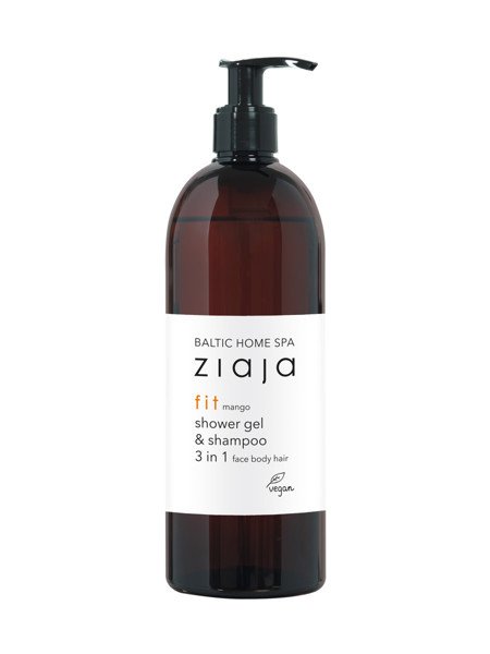 Ziaja Baltic Home SPA FIT Dušo želė ir šampūnas 3 in 1, 500 ml