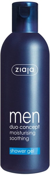 Ziaja MEN drėkinanti raminanti dušo želė, 300 ml