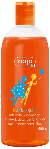 Ziaja kids vonios ir dušo želė bubble gum, 500 ml