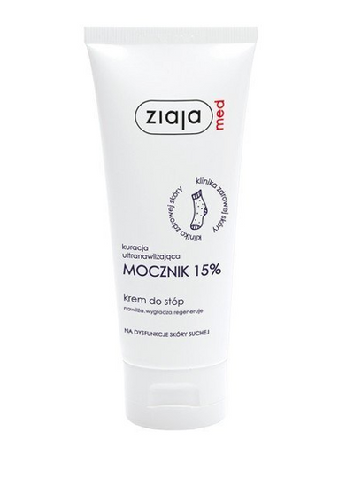 Ziaja Med Pėdų kremas Ultra-Moisturizing su karbamidu, 15%, 100ml