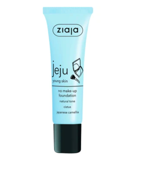 Ziaja Jeju Young Skin makiažo pagrindas - korektorius - natūralios spalvos, 30 ml