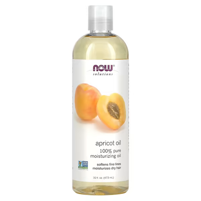 NOW Solutions Apricot Kernel Oil – 100 % grynas abrikosų kauliukų aliejus - 473ml