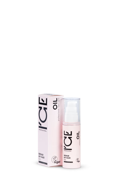 ICE Repair My Hair atstatantis plaukų aliejus pažeistiems plaukams, 50 ml