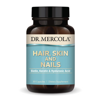 DR.Mercola Hair Skin & Nails, 30 kapsulių