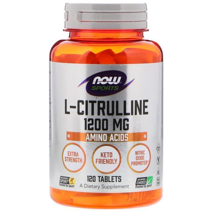 NOW L-Citrulinas 1200mg, 120 tablečių